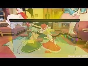 [MMD Girl Fart] Little sister balloon prank and sisters' revenge