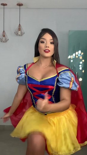 Stunning Princess Costume Dance Performance