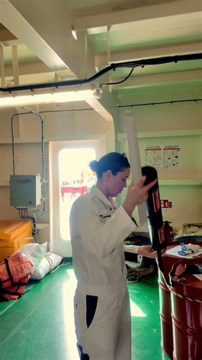 My Day onboard—tanker edition 🛳️ 📹: anastasiashikoveca #seafarersmagazine #WomenInMaritime #SeafarerInspiration | Seafarers’ Magazine