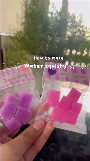 ˚｡⋆ Easy NO GLUE DIY Water squishy tutorial paper craft ideas ˚｡⋆