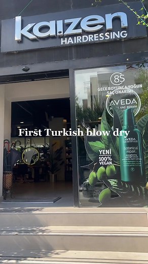 First Turkish Blow Dry Experience