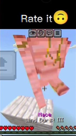 hardest clutch Minecraft in mobile #shortvideo #shorts #music #slowed