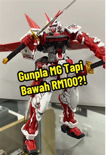 Gundam MG Red Frame Kai Bawah RM100, Restock Sekarang!