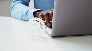 Copyright Symbol Protection Sign. Register Trademark And Logo