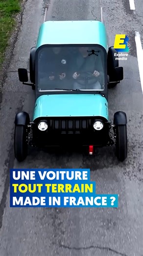 Une voiture tout terrain 100 % électrique qui n'émet pas de CO2. En partenariat avec EDF. | 1 innovation par jour.
