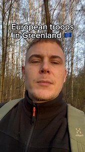 European troops arrived in Greenland yesterday and today we are receiving American politicians and senators who will get a straight answer from us. NO Greenland is not up for grabs. Stay strong 💪 | Frederik Hjordt Larsen
