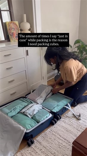 1.1K views | Packing cubes are an absolute GAME CHANGER (in our humble and totally unbiased opinion ). We love them for staying organized on long trips, giving a duffle some structure and they even make sharing a bag with a partner or child a breeze! | Eagle Creek | Facebook