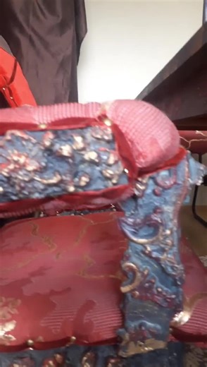 Vintage and Boho Style Table Set With 6 Chairs - Etsy