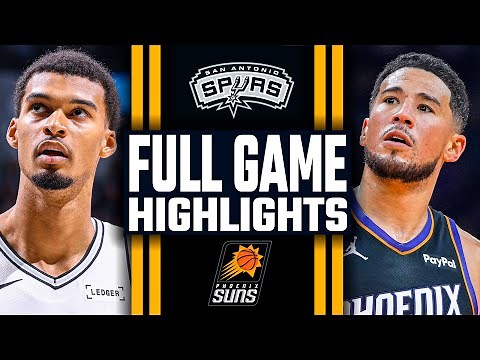 San Antonio Spurs vs Phoenix Suns - FULL GAME HIGHLIGHTS | November 2, 2025 NBA Season