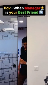 1.6M views · 45K reactions | If your Manager is your best friend then...