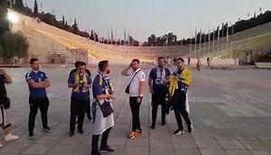 Počelo okupljanje navijača Bosne i Hercegovine na Panathinaikon (Kalimarmaron) stadionu u Atini Sretno, Zmajevi (VIDEO) 🇧🇦💞🏆⚽ | Radio Sarajevo