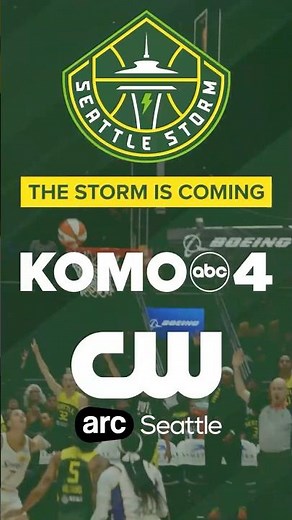 The Seattle Storm is coming to KOMO and KUNS