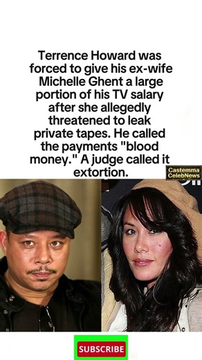 Howard Paid to Silence Ex #shorts #TerrenceHoward #MichelleGhent #CelebrityNews #HollywoodDrama
