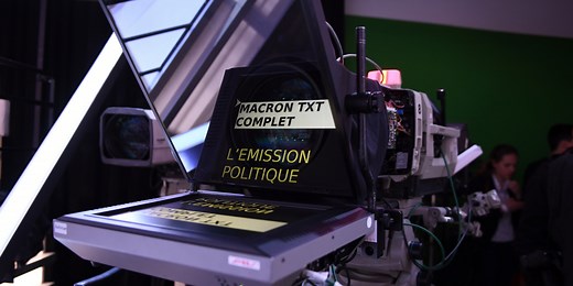 Du carton à l'écran intelligent : on vous raconte l'histoire du prompteur télé