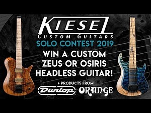 Kiesel Guitars Solo Contest 2019 *CLOSED*