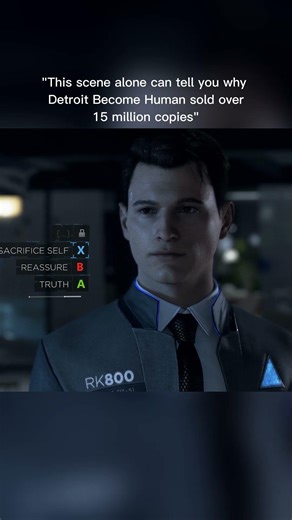 BTW First Chapter Alone Has 6 Different Endings - | Detroit Become Human - | #game #gameshorts