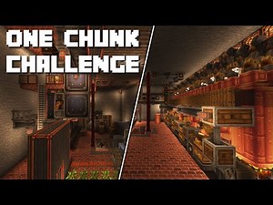 One Chunk Challenge - Base Tour + World Download!
