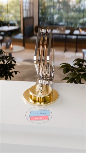 Transforming Glass Coffee Table | Modern Expandable Furniture Design