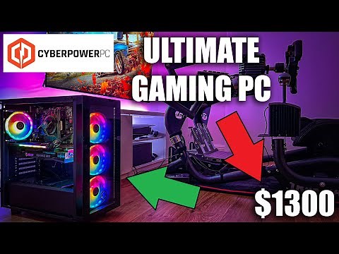 BEST Custom Built Gaming PC for $1300 from CyberPower Unboxing and Review - RTX 3060