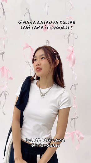 ITISYOURSS® on Instagram: "H-1 LAUNCH OUR COQUETTE COLLECTIONS w/ @vellaaania 🥹🎀🤍 here’s a lil mini interview with vellaa about thiss collectionsss🥹🤍 ada surat cinta dari vella untuk kalian semua🫶🏻 dont miss out! War Besok jam 7 malam!🤍🫱🏻‍🫲🏼 On shopee & tiktok🫶🏻 LIMITED STOCKK⭐️ Seee youu yeorobun!!!🏆✨"