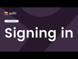 Learning Softr - Signing In