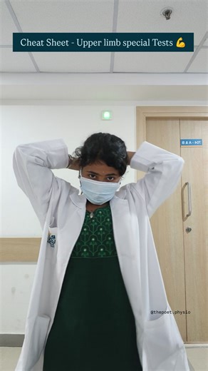 Kasture Shruthi on Instagram: "Special Tests - Cheat Sheet Upper limb"