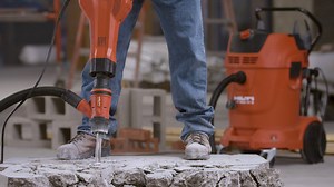 We know silica dust is a pain. We also know you need the highest performing tools. Our dust removal systems help provide OSHA 1926.1153 Table 1 compliance. Demo them at the Hilti World of Concrete outdoor booth #O30700 in the silver lot. | Hilti