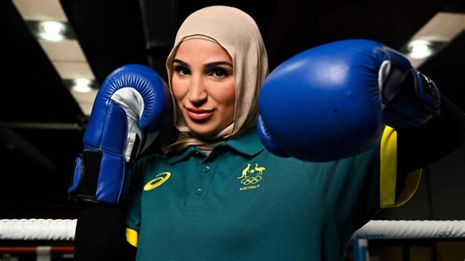 Tina Rahimi: Australia's hijabi boxer has no fear heading to her first Olympics