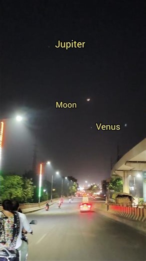 Timelapse of jmv conjunction #shorts #viral