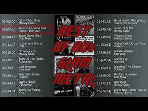 Best of 80s GLAM METAL Playlist