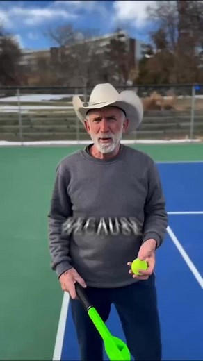 Train Like Federer. Hit a round object with a round object. Better shape in your arm and hand. Better view of contact. Better feel. Tips don’t work. Try geometry. Get Excalibur. https://store.beyond.tennis/ | Jack Broudy