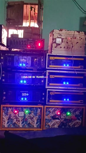 Ca20 & Abx 7000i Amplifier Clip Light Blinking#dj#djsetup#amplifier#ca20#qone#atipro#mpro#abdjvlog