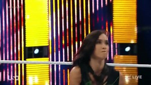 WWE Raw aj lee vs summer rae