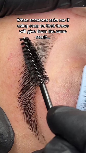 Why Using Soap for Brow Styling is Damaging | The Truth Revealed