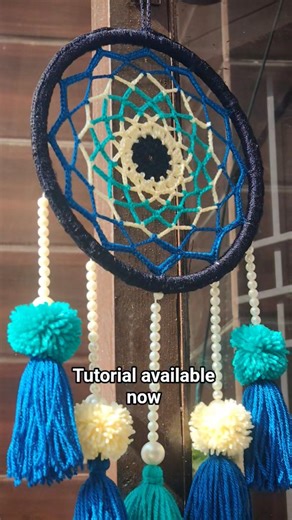 Diy Crochet Dreamcatcher #tutorial #diy #handmade #crochet #crafts #howto