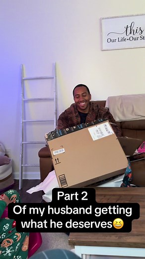 Husband's Christmas Gift Reveal Part 2