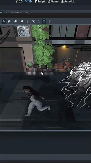 Dawn’s enemy pathfinding system is done! Who’s tryin to throw hands? #gaming #gamedev #animetiktok