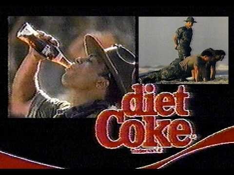1984 Diet Coke musical military cadence drill sergeant TV ad