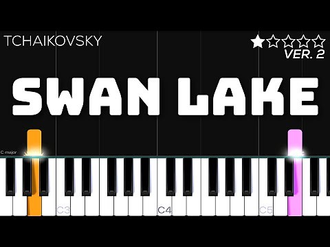 Tchaikovsky - Swan Lake Theme | EASY Piano Tutorial