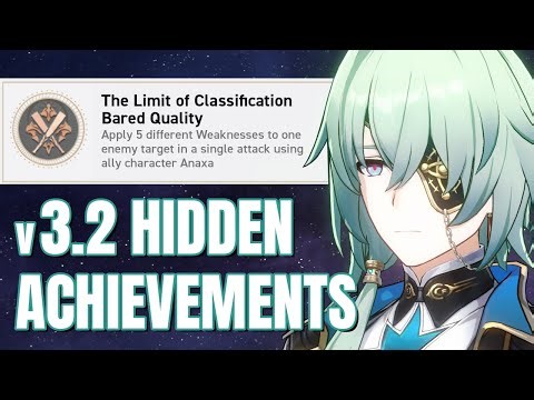 The Limit of Classification / Bared Quality - v3.2 HSR Hidden Achievements