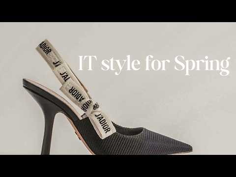 From DIOR to Mango: Slingbacks are Spring 2026 IT shoe