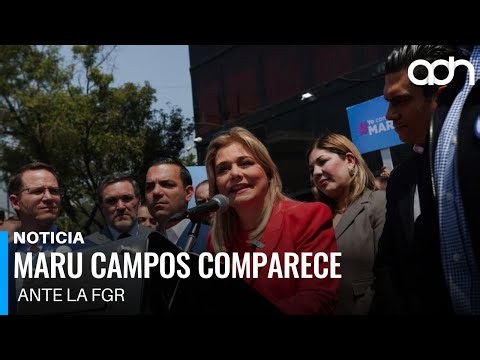 Maru Campos comparece ante la FGR tras citatorio por operativo en Chihuahua
