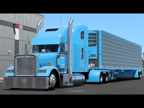 Freightliner Classic XL | Detroit Series 60 Lope Idle | ATS Mods | American Truck Simulator Gameplay