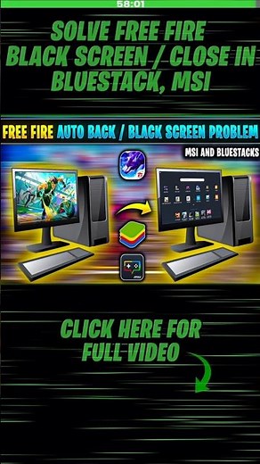 Free Fire Auto Close Problem In Bluestacks and MSI Player | Free Fire Not Open In MSI And Bluestacks