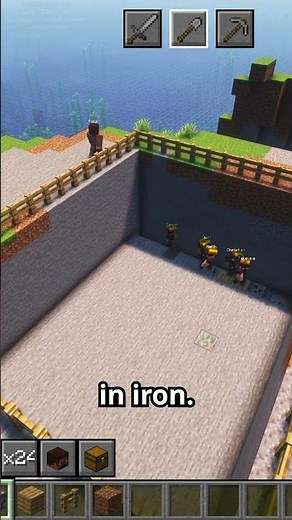 Try this mod that will turn your Minecraft into medieval strategy #minecraft #mod #rts #gaming