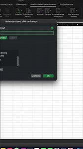 Jak dodać swoją kolumnę obliczeniową w tabeli przestawnej - prosty sposób w excel. #poradnik #excel