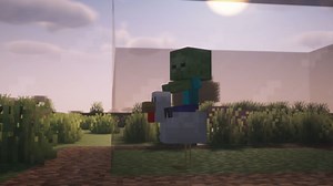 How to spawn a chicken jockey in Minecraft