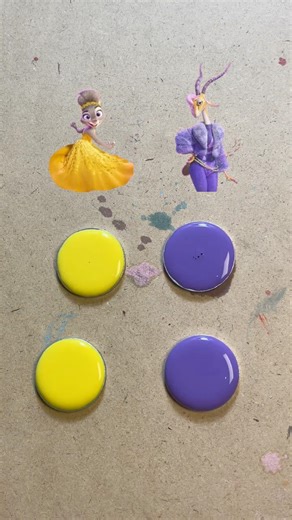 Water drop coin 💜vs 💛