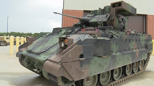 WTOC EXCLUSIVE: New Bradley Fighting Vehicles at Fort Stewart