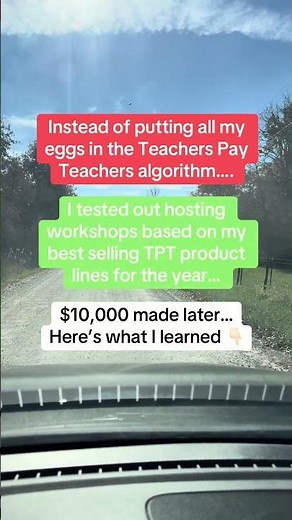 How I Turned My Best-Selling TPT Products Into Paid Workshops